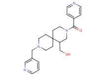 [3-isonicotinoyl-9-(pyridin-3-ylmethyl)-3,9-diazaspiro[5.5]undec-1-yl]methanol