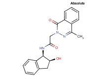N-[(1R,2S)-2-hydroxy-2,3-dihydro-1H-inden-1-yl]-2-(4-methyl-1-oxo-2(1H)-phthalazinyl)acetamide