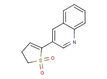 3-(1,1-dioxido-4,5-dihydro-2-thienyl)quinoline