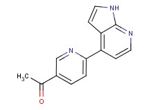 1-[6-(1H-pyrrolo[2,3-b]pyridin-4-yl)pyridin-3-yl]ethanone