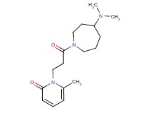 1-{3-[4-(dimethylamino)-1-azepanyl]-3-oxopropyl}-6-methyl-2(1H)-pyridinone