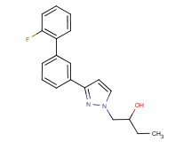 1-[3-(2'-fluoro-3-biphenylyl)-1H-pyrazol-1-yl]-2-butanol