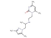 1-(2-{[2-(3,5-dimethyl-1H-pyrazol-1-yl)-1-methylethyl]amino}ethyl)-4,6-dimethylpyrimidin-2(1H)-one