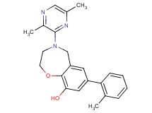 4-(3,6-dimethylpyrazin-2-yl)-7-(2-methylphenyl)-2,3,4,5-tetrahydro-1,4-benzoxazepin-9-ol