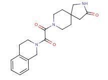 8-[3,4-dihydroisoquinolin-2(1H)-yl(oxo)acetyl]-2,8-diazaspiro[4.5]decan-3-one