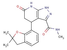4-(2,2-dimethyl-2,3-dihydro-1-benzofuran-7-yl)-N-methyl-6-oxo-4,5,6,7-tetrahydro-1H-pyrazolo[3,4-b]pyridine-3-carboxamide