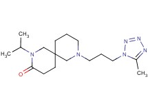 2-isopropyl-8-[3-(5-methyl-1H-tetrazol-1-yl)propyl]-2,8-diazaspiro[5.5]undecan-3-one