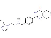 2-[4-({methyl[2-(2-methyl-1H-imidazol-1-yl)ethyl]amino}methyl)phenyl]-5,6,7,8-tetrahydro-4(3H)-quinazolinone