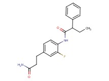 N-[4-(3-amino-3-oxopropyl)-2-fluorophenyl]-2-phenylbutanamide