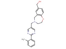 (4-{[2-(2-methylphenyl)pyrimidin-5-yl]methyl}-2,3,4,5-tetrahydro-1,4-benzoxazepin-7-yl)methanol
