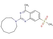 2-azonan-1-yl-4-methyl-7-(methylsulfonyl)quinazoline