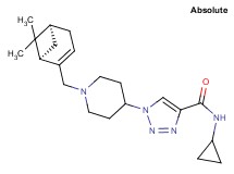 N-cyclopropyl-1-(1-{[(1R,5S)-6,6-dimethylbicyclo[3.1.1]hept-2-en-2-yl]methyl}-4-piperidinyl)-1H-1,2,3-triazole-4-carboxamide