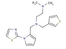 N,N-dimethyl-N'-{[1-(1,3-thiazol-2-yl)-1H-pyrrol-2-yl]methyl}-N'-(3-thienylmethyl)ethane-1,2-diamine