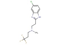 N-[2-(5-chloro-1H-benzimidazol-2-yl)ethyl]-3,3,3-trifluoro-N-methylpropan-1-amine