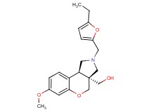 [(3aS*,9bS*)-2-[(5-ethyl-2-furyl)methyl]-7-methoxy-1,2,3,9b-tetrahydrochromeno[3,4-c]pyrrol-3a(4H)-yl]methanol