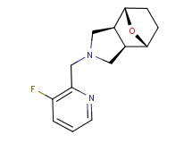 (1R*,2R*,6S*,7S*)-4-[(3-fluoro-2-pyridinyl)methyl]-10-oxa-4-azatricyclo[5.2.1.0~2,6~]decane