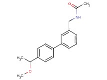 N-{[4'-(1-methoxyethyl)biphenyl-3-yl]methyl}acetamide