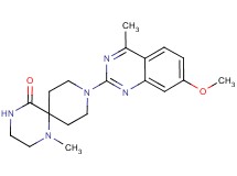 9-(7-methoxy-4-methylquinazolin-2-yl)-1-methyl-1,4,9-triazaspiro[5.5]undecan-5-one