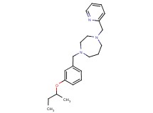 1-(3-sec-butoxybenzyl)-4-(pyridin-2-ylmethyl)-1,4-diazepane