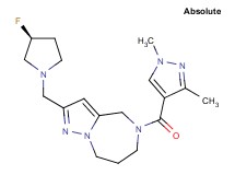 5-[(1,3-dimethyl-1H-pyrazol-4-yl)carbonyl]-2-{[(3S)-3-fluoro-1-pyrrolidinyl]methyl}-5,6,7,8-tetrahydro-4H-pyrazolo[1,5-a][1,4]diazepine