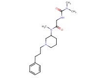 N~2~-[(dimethylamino)carbonyl]-N~1~-methyl-N~1~-[1-(3-phenylpropyl)-3-piperidinyl]glycinamide