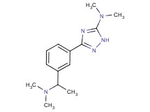 3-{3-[1-(dimethylamino)ethyl]phenyl}-N,N-dimethyl-1H-1,2,4-triazol-5-amine