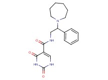 N-(2-azepan-1-yl-2-phenylethyl)-2,4-dioxo-1,2,3,4-tetrahydropyrimidine-5-carboxamide