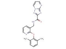 N-{[2-(2,6-dimethylphenoxy)pyridin-3-yl]methyl}[1,2,4]triazolo[1,5-a]pyrimidine-2-carboxamide
