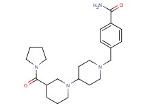 4-{[3-(pyrrolidin-1-ylcarbonyl)-1,4'-bipiperidin-1'-yl]methyl}benzamide