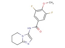 3,5-difluoro-4-methoxy-N-(5,6,7,8-tetrahydroimidazo[1,2-a]pyridin-3-yl)benzamide