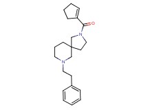 2-(1-cyclopenten-1-ylcarbonyl)-7-(2-phenylethyl)-2,7-diazaspiro[4.5]decane