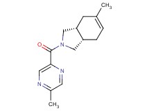 (3aR*,7aS*)-5-methyl-2-[(5-methyl-2-pyrazinyl)carbonyl]-2,3,3a,4,7,7a-hexahydro-1H-isoindole