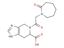 5-[(2-oxoazepan-1-yl)acetyl]-4,5,6,7-tetrahydro-1H-imidazo[4,5-c]pyridine-6-carboxylic acid