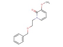 1-[2-(benzyloxy)ethyl]-3-methoxypyridin-2(1H)-one