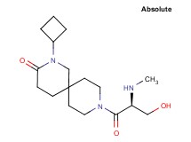 2-cyclobutyl-9-(N-methyl-L-seryl)-2,9-diazaspiro[5.5]undecan-3-one hydrochloride