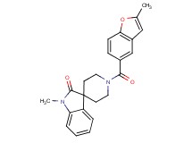 1-methyl-1'-[(2-methyl-1-benzofuran-5-yl)carbonyl]spiro[indole-3,4'-piperidin]-2(1H)-one