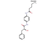 N-(4-{[(2S)-2-hydroxy-3-phenylpropanoyl]amino}phenyl)pentanamide
