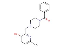 2-[(4-benzoylpiperazin-1-yl)methyl]-6-methylpyridin-3-ol