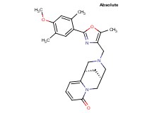 (1S,9R)-11-{[2-(4-methoxy-2,5-dimethylphenyl)-5-methyl-1,3-oxazol-4-yl]methyl}-7,11-diazatricyclo[7.3.1.0~2,7~]trideca-2,4-dien-6-one