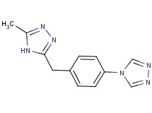 3-methyl-5-[4-(4H-1,2,4-triazol-4-yl)benzyl]-4H-1,2,4-triazole