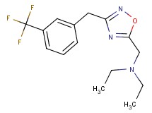 N-ethyl-N-({3-[3-(trifluoromethyl)benzyl]-1,2,4-oxadiazol-5-yl}methyl)ethanamine