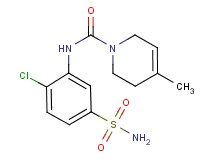 N-[5-(aminosulfonyl)-2-chlorophenyl]-4-methyl-3,6-dihydropyridine-1(2H)-carboxamide