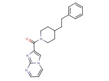 2-{[4-(2-phenylethyl)-1-piperidinyl]carbonyl}imidazo[1,2-a]pyrimidine