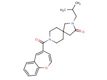 8-(1-benzoxepin-4-ylcarbonyl)-2-isobutyl-2,8-diazaspiro[4.5]decan-3-one