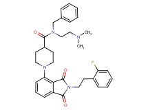 N-benzyl-N-[2-(dimethylamino)ethyl]-1-{2-[2-(2-fluorophenyl)ethyl]-1,3-dioxo-2,3-dihydro-1H-isoindol-4-yl}-4-piperidinecarboxamide