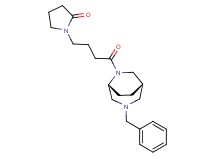 1-{4-[(1S*,5R*)-3-benzyl-3,6-diazabicyclo[3.2.2]non-6-yl]-4-oxobutyl}-2-pyrrolidinone