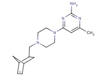 4-[4-(bicyclo[2.2.1]hept-5-en-2-ylmethyl)-1-piperazinyl]-6-methyl-2-pyrimidinamine