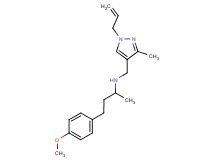 N-[(1-allyl-3-methyl-1H-pyrazol-4-yl)methyl]-4-(4-methoxyphenyl)butan-2-amine