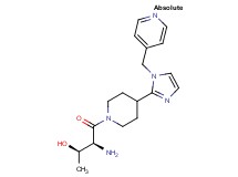 (2R,3S)-3-amino-4-oxo-4-{4-[1-(4-pyridinylmethyl)-1H-imidazol-2-yl]-1-piperidinyl}-2-butanol dihydrochloride