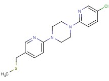 1-(5-chloro-2-pyridinyl)-4-{5-[(methylthio)methyl]-2-pyridinyl}piperazine
